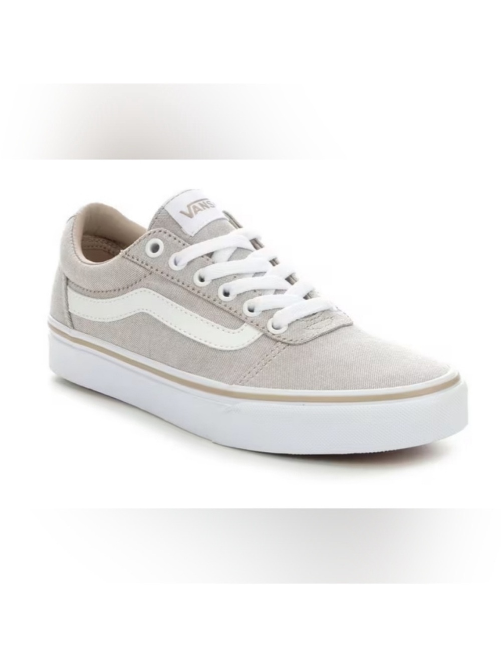Vans Ward Summer Canvas
Taupe Skater Shoes Women's
Size 8.5